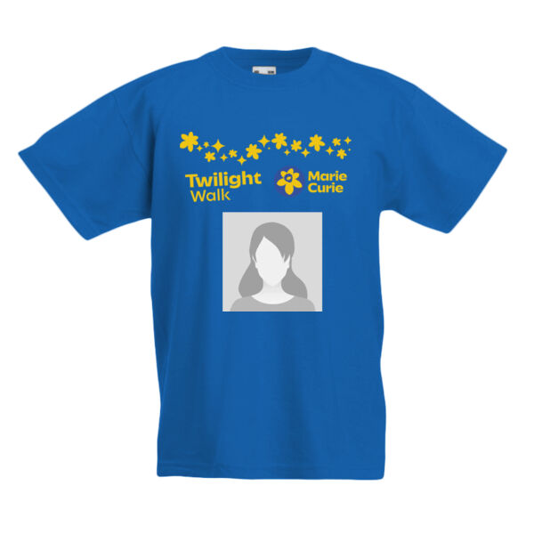 Marie Curie Twilight Walk - Kids T-Shirt with Photo Thumbnail